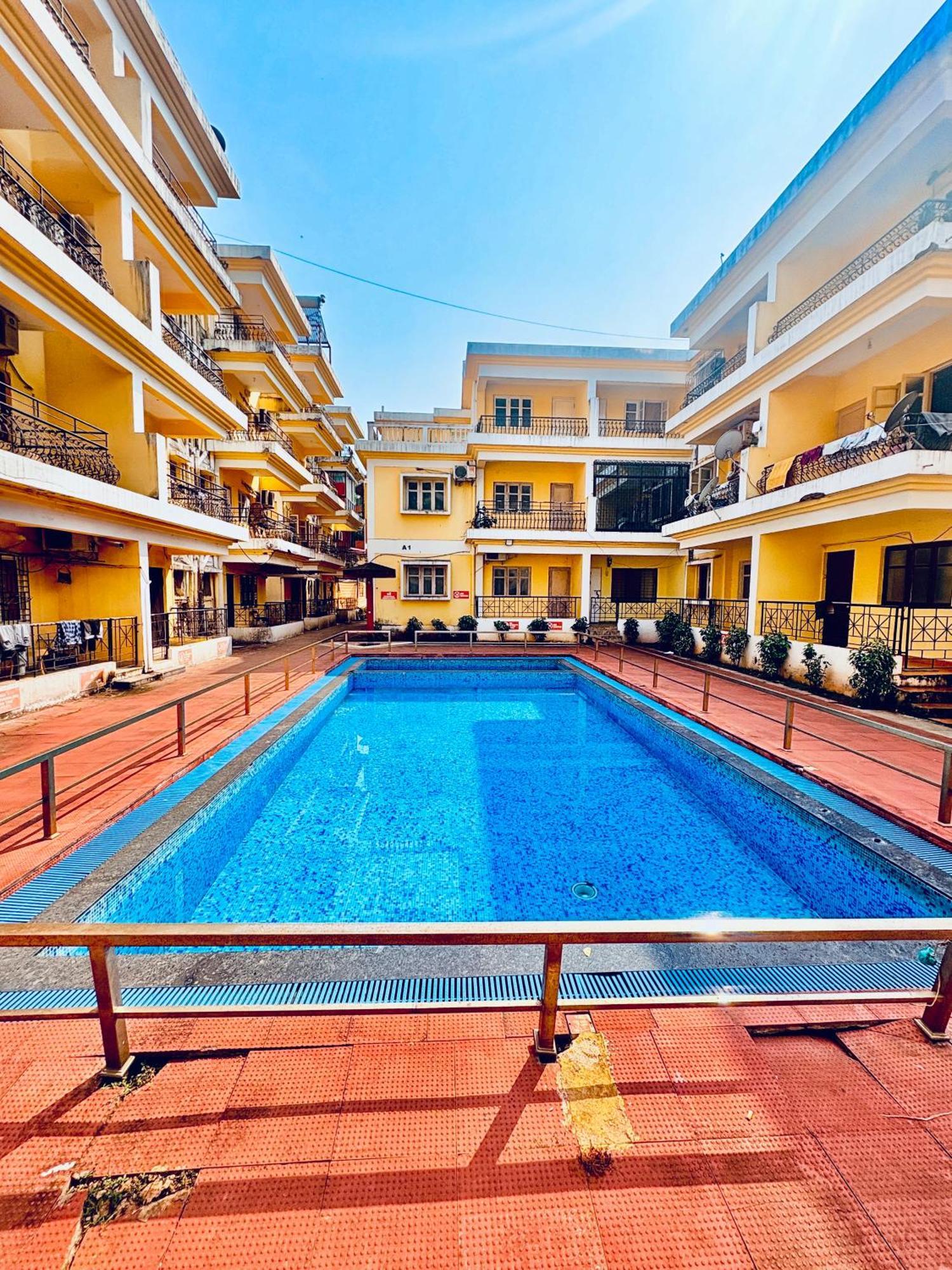 Haven Apartment Inn Baga Beach Exterior foto